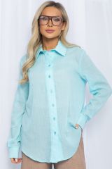 Б13188-7М Рубашка LADY TAIGA Голубая