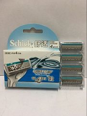 QUATTRO Schick набор - бритва + лезвия 4 шт