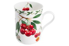 Кружка, 300 мл, фарфор F, белая, Вишня, Orchard Fruits, 54382