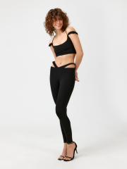 10204480020 Лосины жен. Vilena черный CONCEPT CLUB Women