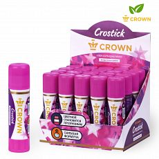 ЦЕНА ЗА 2 ШТ! 1641190 Клeй-карандаш Magic 8 г, Crown с цветным индикатором
