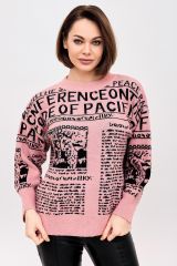 258735 Lika Dress Джемпер Розовый