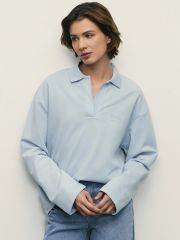 514922 ZARINA Джемпер голубой