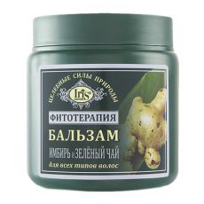 020730 Iris Cosmetik. Бальзам для волос Имбирь и Зелёный чай, 500 мл