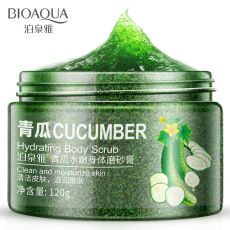 Увлажняющий огуречный скраб для тела BIOAQUA, 120г