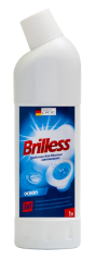 019573  Navigator Средство для мытья сантехники 1л Brilless Ocean 3в1