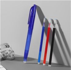 Ручка для ткани термоисчезающая, с набором стержней, цвет белый/розовый/чёрный/синий 4461203