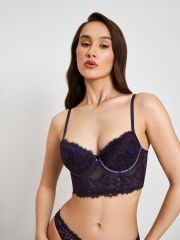 31204240044 Бюстгальтер темно-синий Infinity Lingerie