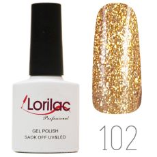 Гель лак Lorilac Professional № 102 10 ml