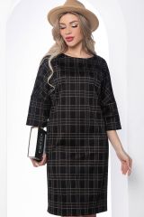П8754 Платье LADY TAIGA Клетка