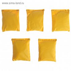 1115520 Мешочки для метания, набор 5 шт. по 200 г, цвета микс
