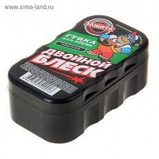 1030359 Губка для обуви Двойной блеск стандарт черная