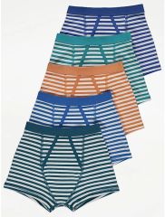 Bright Striped Trunks 5 Pack