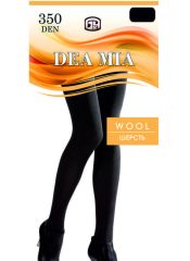 WOOL 350 (полушерсть) DEA MIA Колготки Nero;chocolate