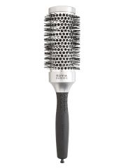 Olivia Garden Термобрашинг для укладки волос / Essential Blowout Classic Nylon Bristles Silver, 45 мм, серебристо-черный
