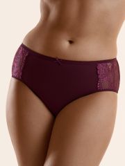 BO242 Slip Maxi (кружево), CO Minimi Трусы Borgogna (Бордовый)