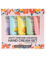 Jigott Набор парфюмированных кремов для рук / Perfume Assorted Hand Cream Set Of 5, 50 мл x 5