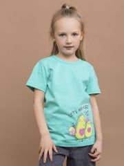 521436 BATIK Футболка Бирюзовый