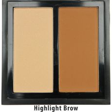 Пудра O.TWO.O Naked Black Gold Contour Duo Highlight & Brown № 4 2*6 g