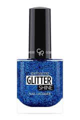 Лак-гель для ногтей GR Extreme Gel Shine Nail Lacquer Glitter - 216 Glitter Синий (216)