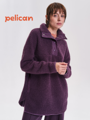 DFNS6930/1 Толстовка женская Сливовый(59) Pelican