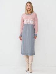 Платье женское 9242-92041 арктика/фруктовый сорбет/белый NEWVAY