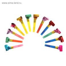 850211 Карнавальный язычок, набор 12 шт., цвета МИКС