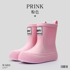 Сапоги из PVC с окантовкой, 4 расцветки