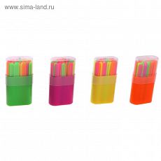 584892 Набор счётных палочек 50 штук, в пластиковом пенале, МИКС