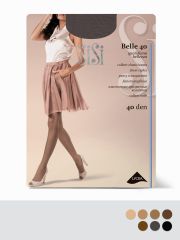 BELLE 40 SiSi Колготки Moka (Коричневый);Daino (Бежевый);Naturelle (Бежевый);Londra (Серый);Miele (Бежевый);Grafite (Серый);Nero (Черный)