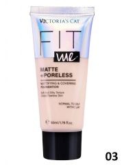 Victorias Cat Тональный крем Fit me matte+poreless, тон 03 Арт.: 9248