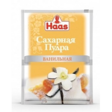 ХААС САХАРНАЯ ПУДРА С АРОМАТОМ ВАНИЛИ 80г
