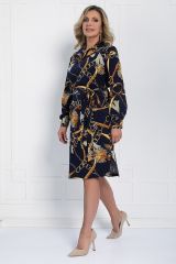 503825 LT Collection Платье тёмно-синий