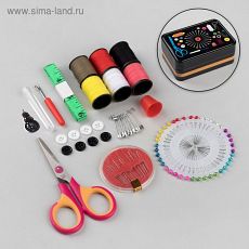 1859394 Набор для шитья, в металлической коробке