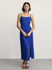 ZR2506012901-47 платье женское темно-синий ZARINA
