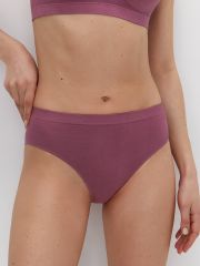 OmD 2221S Cotton Slip Midi, CO Omsa Трусы Sherbet (Бордовый)