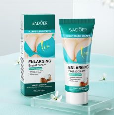 SADOER Крем для укрепления и подтяжки груди Enlargin Breast Cream Coconut, 60гр Арт.: 0026 Крем для укрепления и подтяжки груди с натуральными экстрактами растений — фантастическая находка для милых д