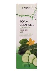BEAUMYR Пенка для умывания с экстрактом огурца / Cucumber Foam Cleansing, 180 мл