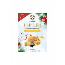 Ореховые палочки с лимоном и бузиной, 250г
Арт.: rahat-lukum-lemon