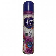 026275 РОМАКС I-Fresh. Аэрозольный освежитель воздуха Лесные Ягоды 300мл