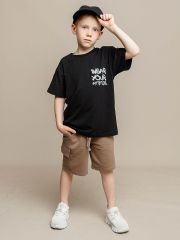 457507 BATIK Футболка Черный