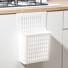 2655893 Корзина подвесная на дверь, 25×13×36 см, цвет белый