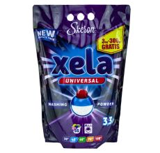 Стиральный порошок универсальный Xela 3,3 кг пакет