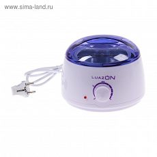1215311 Воскоплав баночный электрический LuazON LVPL-07, 400 гр , регулир t, 100 Вт. 220В сиреневый