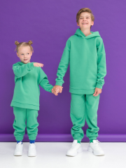 UFNK4323 Толстовка детская Зеленый(12) Pelican