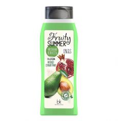 027299 BelKosmex Fruity summer. Гель для душа «Авокадо и сочный гранат» (без парабенов), 500 мл