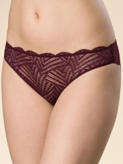 LULA6338 Трусы женские Бордовый(5) Pelican