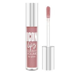 033388 LuxVisage. Блеск для губ ICON lips glossy volume с эффектом объёма, тон 503 Nude Rose