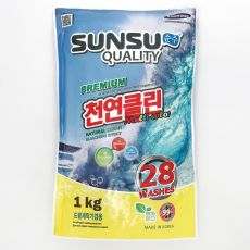 7311875 Стиральный порошок SUNSU-Q, концентрированный, для стирки цветного белья,1 кг