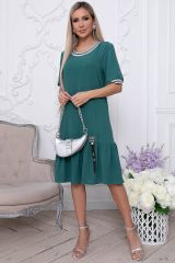 П8918 Платье LADY TAIGA Морская волна